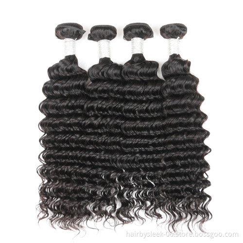 Rebecca 15A grade High Quality Deep Wave vendors for virgin hair Best human hair bundles 100% virgin human hair extension